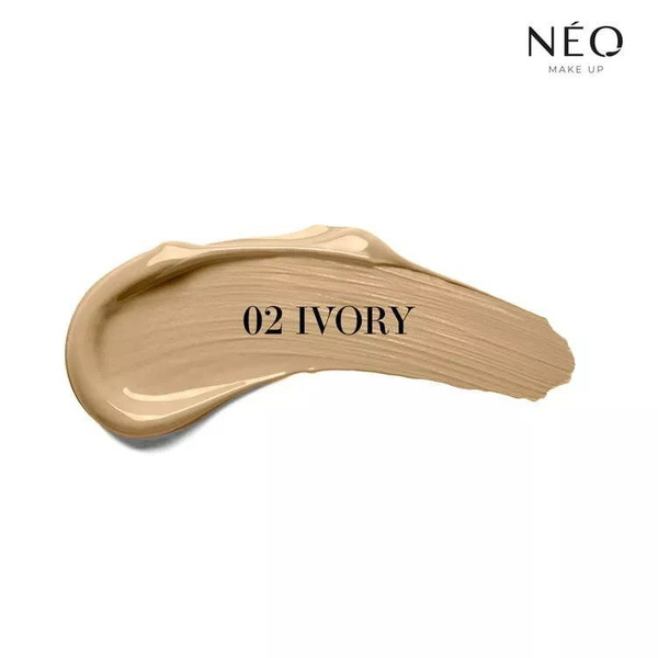 Neo Makeup Intense Serum SPF 30 Satin Foundation 02 Ivory dla każdego Rodzaju Skóry 30ml