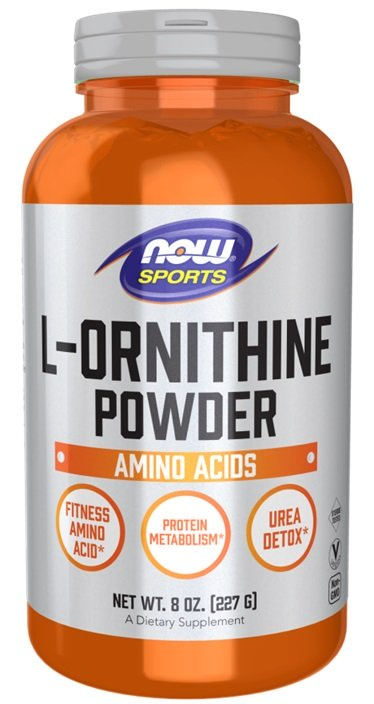 NOW Foods L-Ornithine Powder Detoxification and Regeneration Support 227g