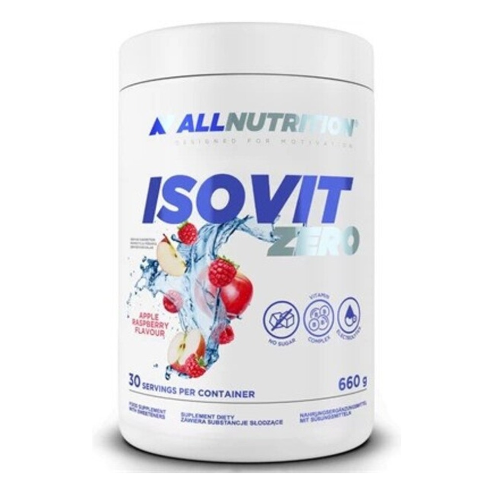 Allnutrition Isovit Zero Electrolyte & Vitamin Drink Powder Apple Raspberry 660g