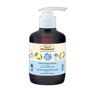 Green Pharmacy Gentle Facial Wash Gel for Dry and Sensitive Skin Aloe 270ml
