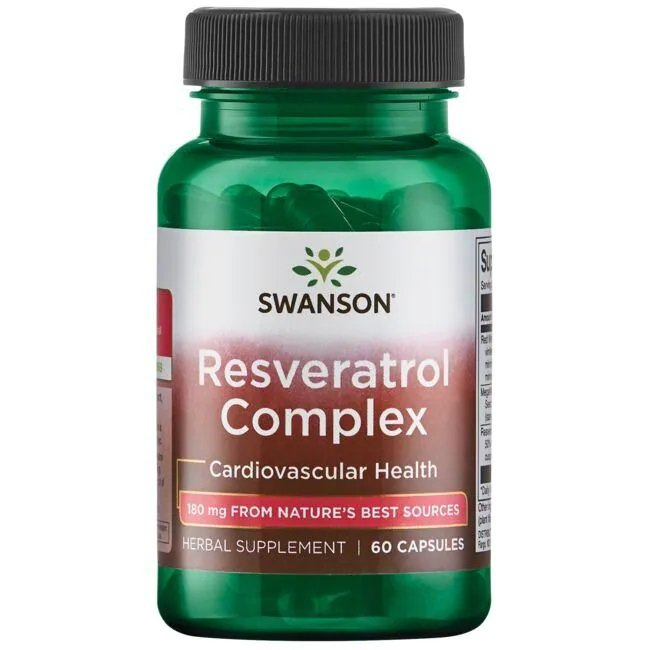 Swanson Resveratrol Complex 60 Kapsułek