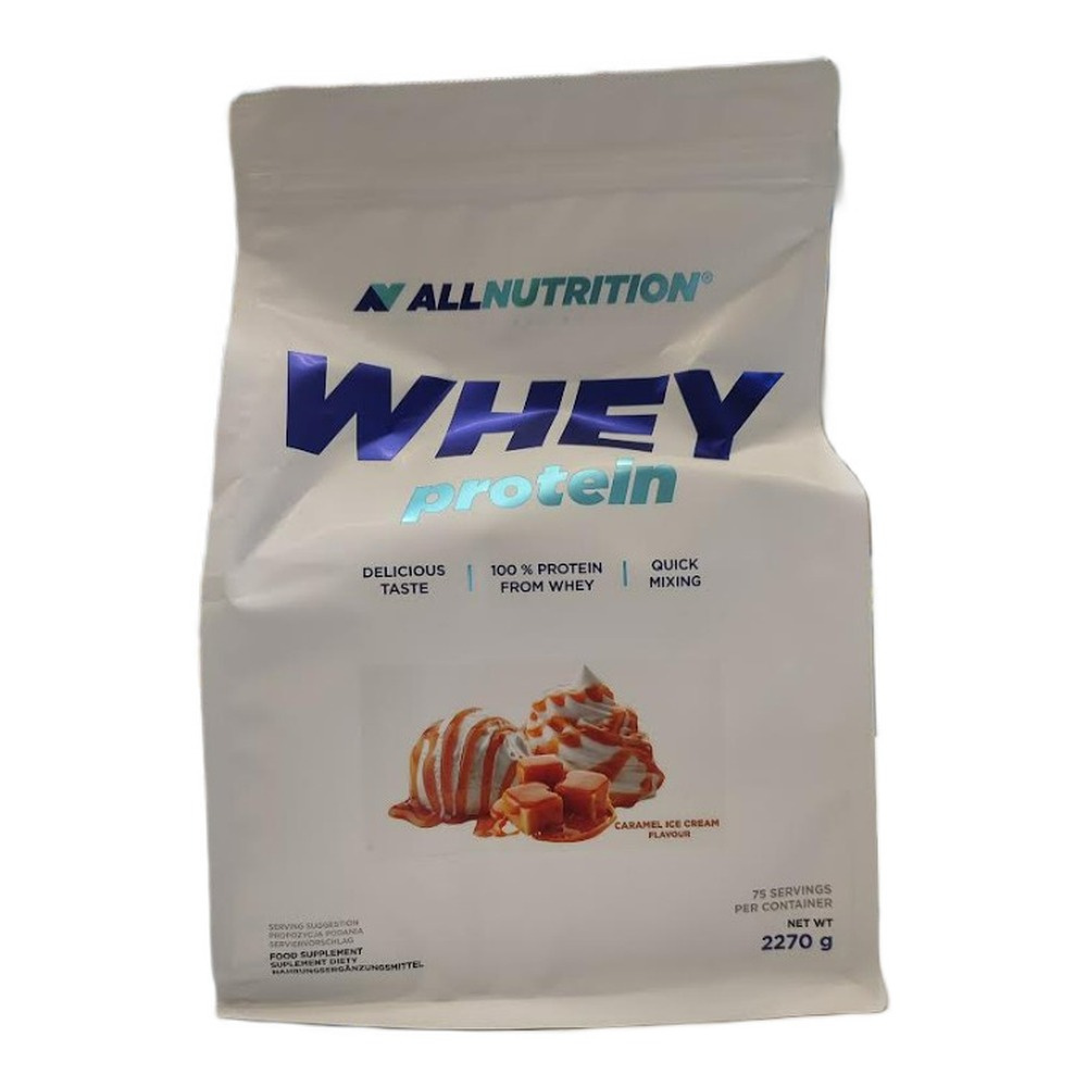 Allnutrition Whey Protein Concentrate Caramel Ice Cream 2270g
