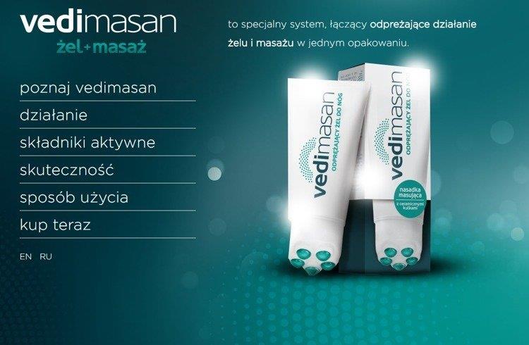 Vedimasan Relaxing Leg Gel 120ml