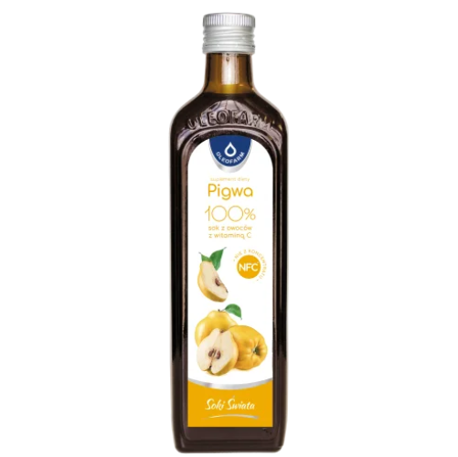 Oleofarm Sok z Pigwy NFC + witamina C Naturalne Wsparcie Odporności 490ml