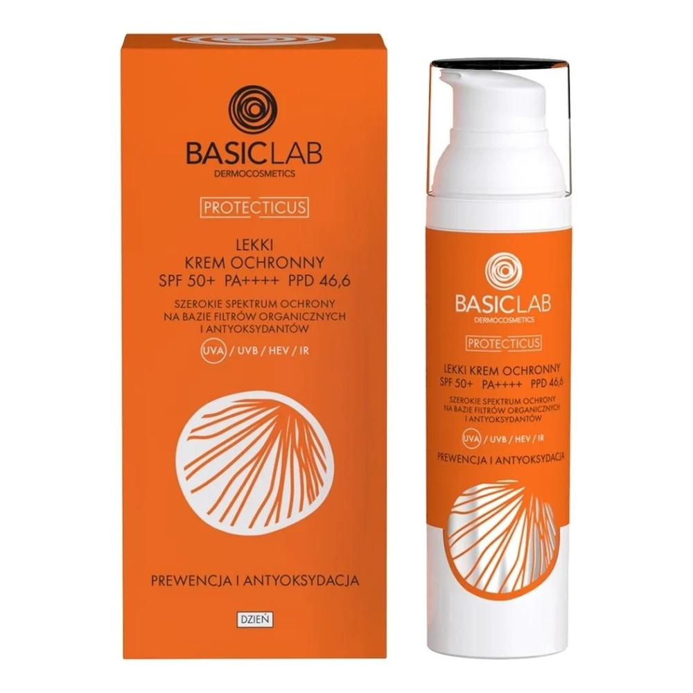 BasicLab Dermocosmetics Protecticus Light Ochronna Emulsja SPF 50+ 75ml