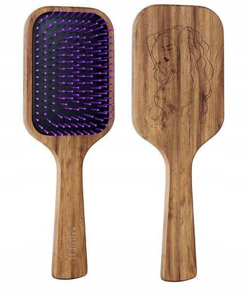 Anwen Premium Wooden Hair Brush for Thick Hair