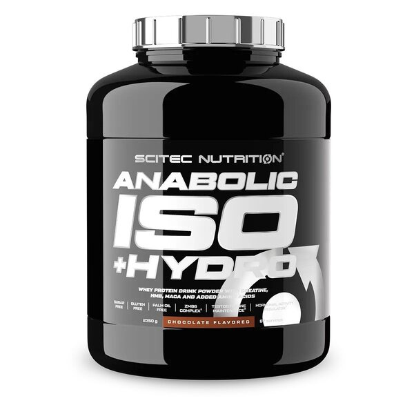 SciTec Anabolic Iso + Hydro, Strawberry - 2350g