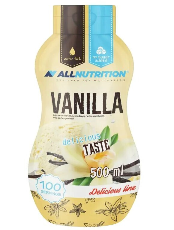 Allnutrition Sweet Sauce Dessert Vanilla 500ml