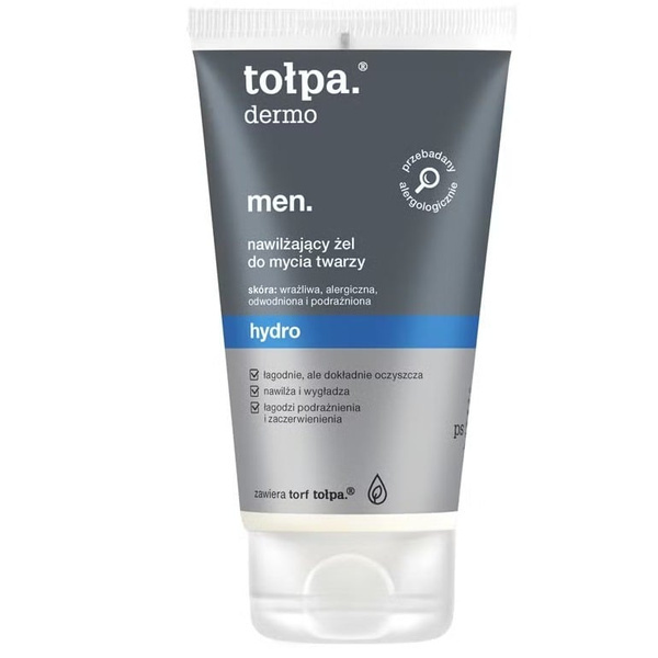 Tolpa Dermo Men Hydro Nawilżający żel do mycia twarzy 150ml