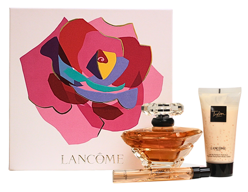 Lancôme Tresor Gift Set 100ml EDP + 10ml EDP + 50ml Body Lotion Set for Women 1 Piece