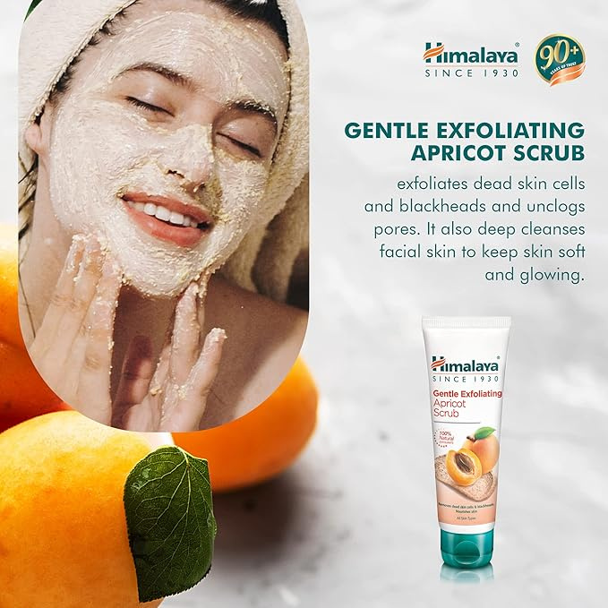 Himalaya Gentle Exfoliating Apricot Peeling for All Skin Types 75ml