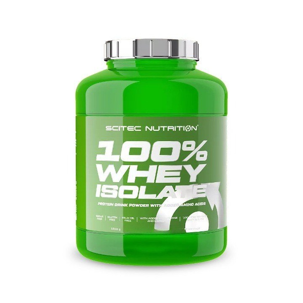 SciTec 100% Whey Isolate, Chocolate - 1816g