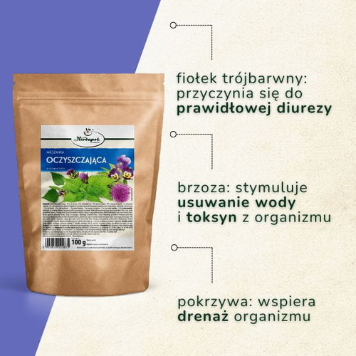 Herbapol Herbal Cleansing Blend Natural Body Support 100g