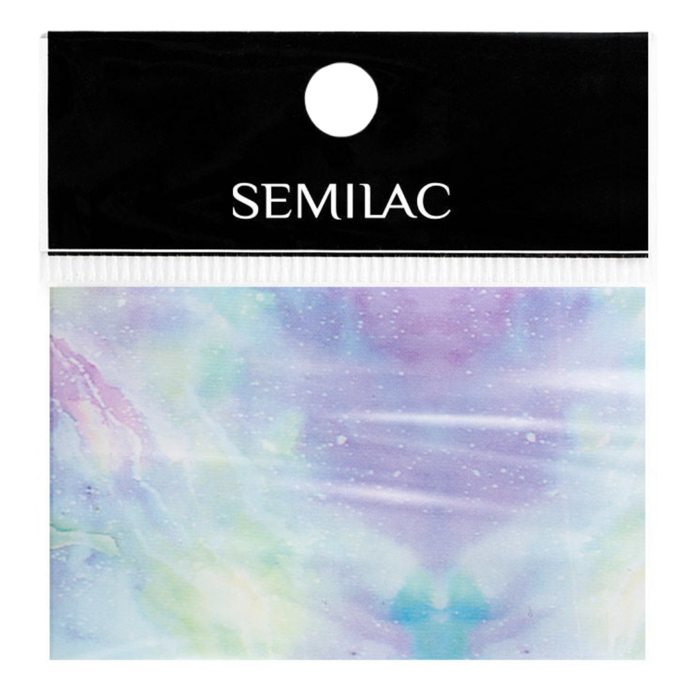 Semilac Nail Transfer Foil Pink & Blue Marble 09