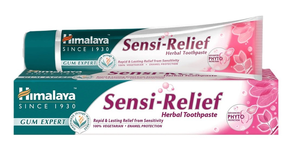 Himalaya Sensi-Relief Ziołowa Pasta do Zębów Na Wrażliwe Zęby 75ml