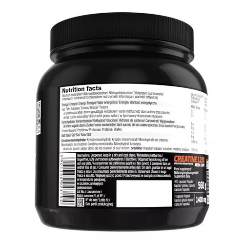Olimp Creatine 1250 Mega Caps 400 Kapsułek