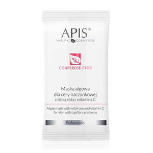 Apis Couperose-Stop Algae Mask with Wild Rose and Vitamin C for Capillary Skin 20g