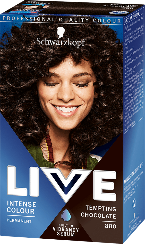 Schwarzkopf Live Intensive Hair Colour Tempting Chocolate 880