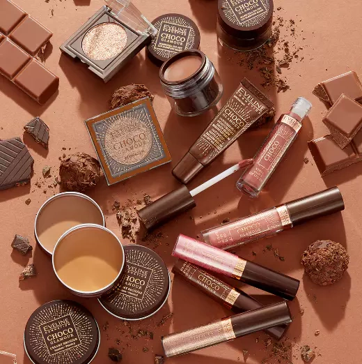 Eveline Choco Glamour Błyszczący Cień-Toper do Powiek 3g