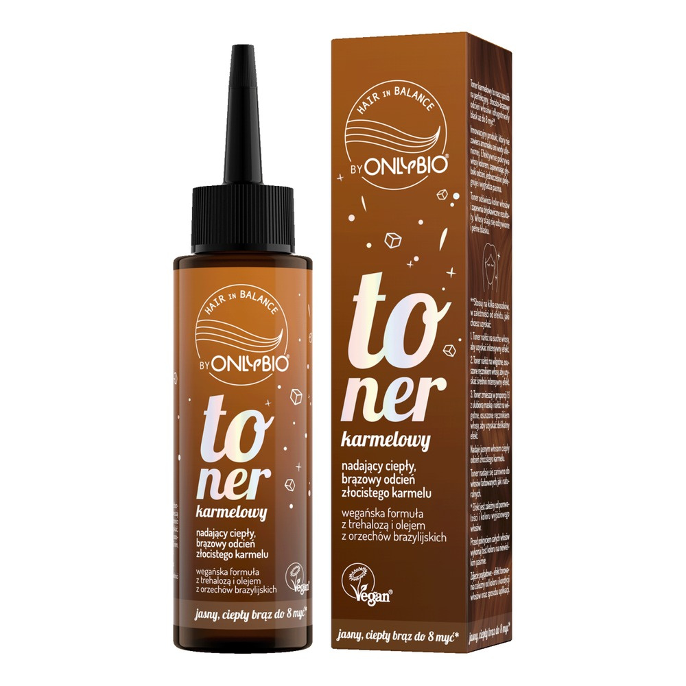 OnlyBio Hair in Balance Toner Karmelowy 100ml