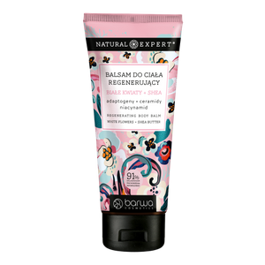 Barwa Natural Expert Regenerujący Balsam do Ciała Białe Kwiaty + Shea 200ml