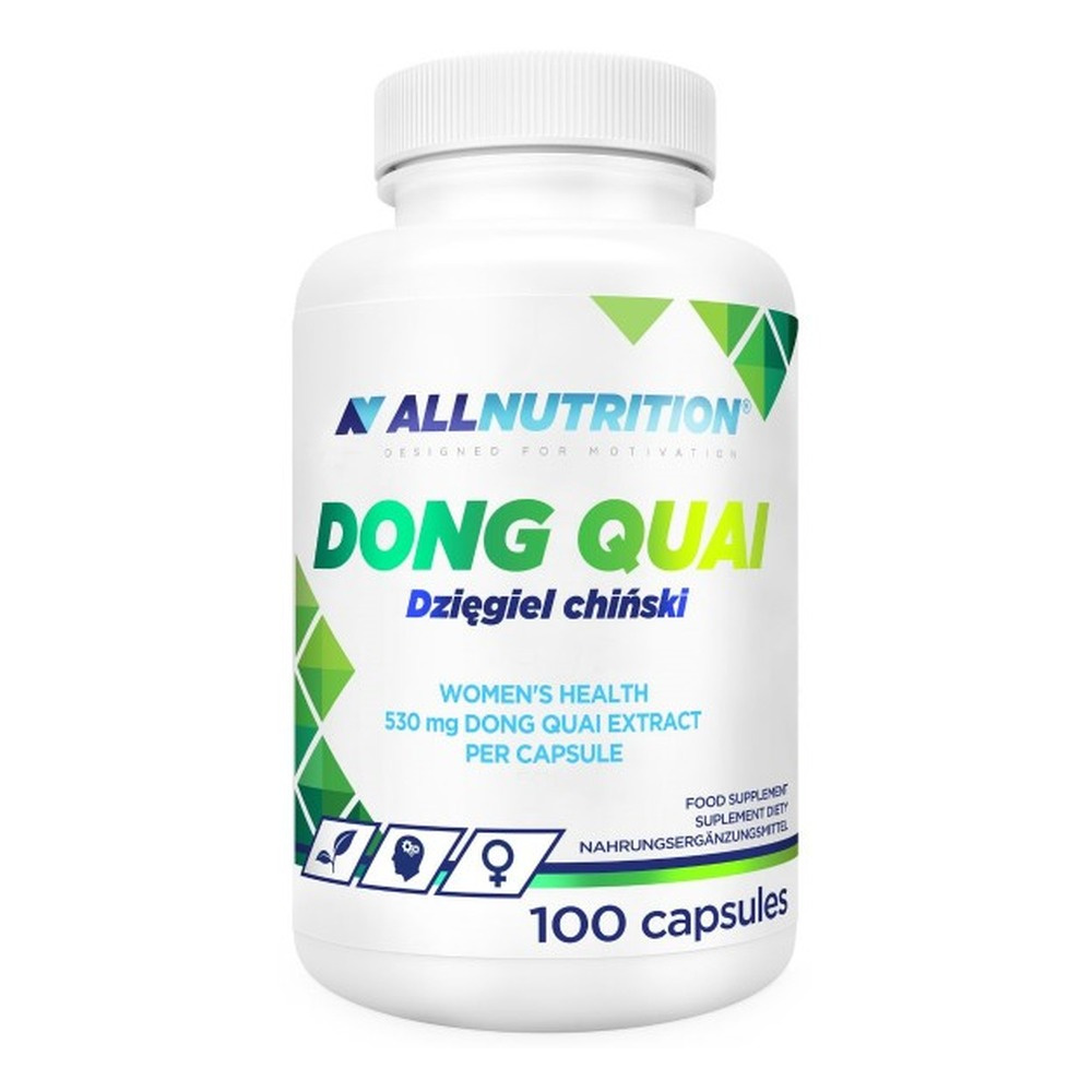 Allnutrition Dong Quai ekstrakt z korzenia Angelica sinensis 530mg 100 kapsułek