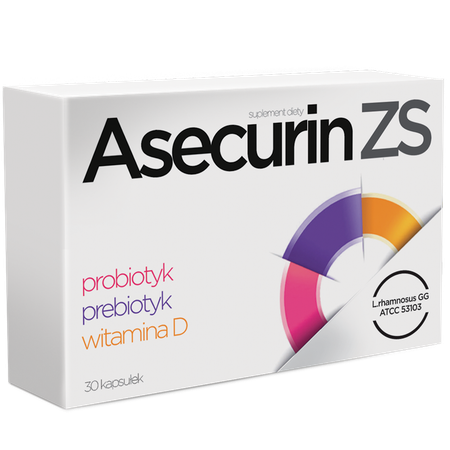 Asecurin ZS Probiotyk 30 Kapsułek