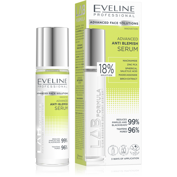 Eveline Lab Formula Advanced Zaawansowane Serum na Niedoskonałości 30ml