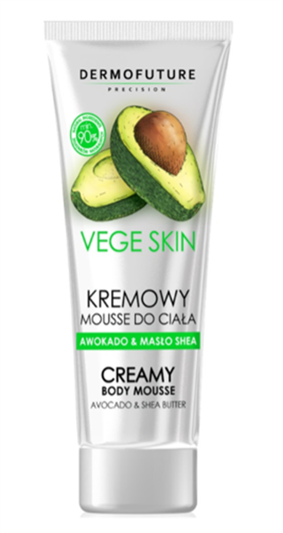 Dermofuture Vege Skin Kremowy Mus do Ciała z Awokado i Masłem Shea 200ml