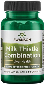 Swanson Milk Thistle Combination 60 Kapsułek
