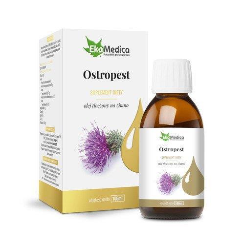 EkaMedica 100% Natural Milk Thistle Oil Cold-pressed 100ml