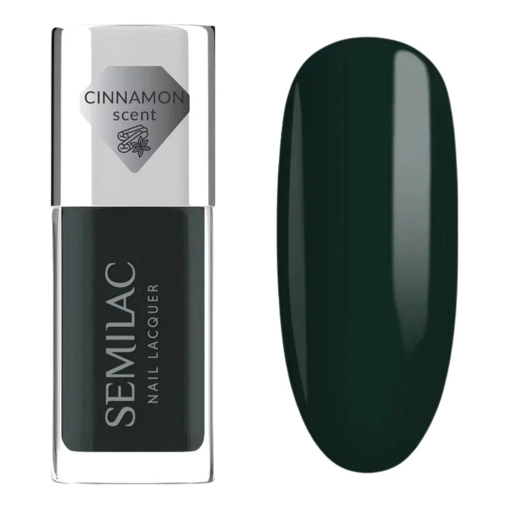 Semilac Classic Nail Polish 114 Bottle Green 9ml