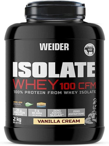 Weider Isolate Whey 100 CFM, Vanilla Cream - 2000g