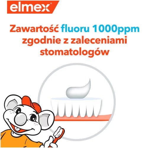 Elmex Toothpaste for Children 0-6 Years Daily Care of Milk Teeth 50ml