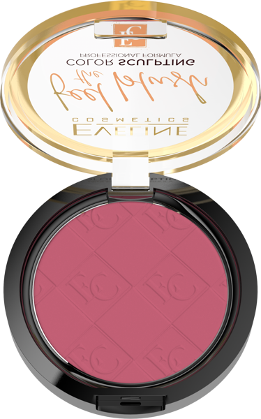 Eveline Feel  Blush  Róż Modelowanie Twarzy Trwały Makijaż Dzień Noc 03 Orchid