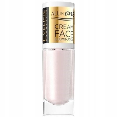 Eveline All in One Kremowy Rozświetlacz do Twarzy Odmładza Efekt Glow Light 8ml