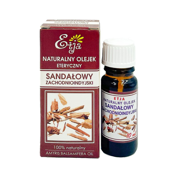 Etja Naturalny Olejek Eteryczny Sandałowy 10ml