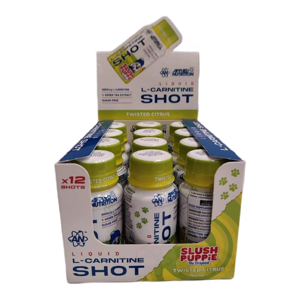 Applied Nutrition płynny shot L-karnityny Slush Puppie Twisted Citrus 12x60ml