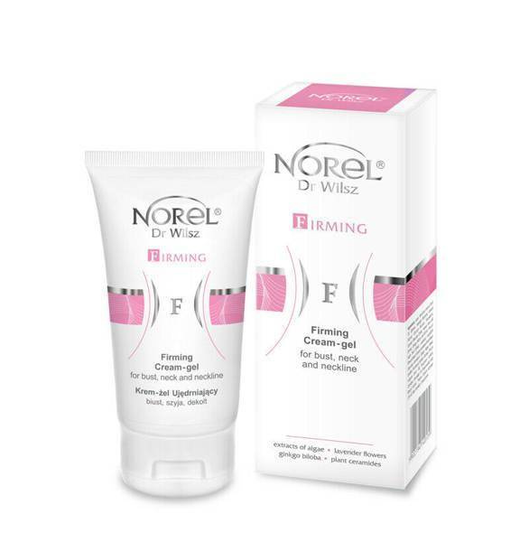 Norel Firming Cream-Gel for Bust Neck and Neckline with Extracts of Algae 150ml