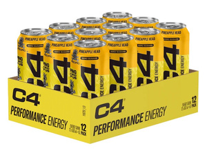 Cellucor C4 Performance Energy Pineapple Head Napój Energetyczny dla Sportowców 12 x 500 ml