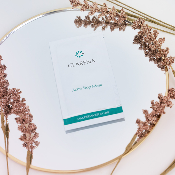 Clarena Acne Stop Mask 5ml - Deep Cleansing Solution for Oily & Acne-Prone Skin