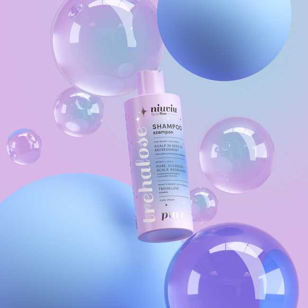Niuviu Pure Szampon Oczyszczający do Skóry Głowy z Trehalozą 300ml