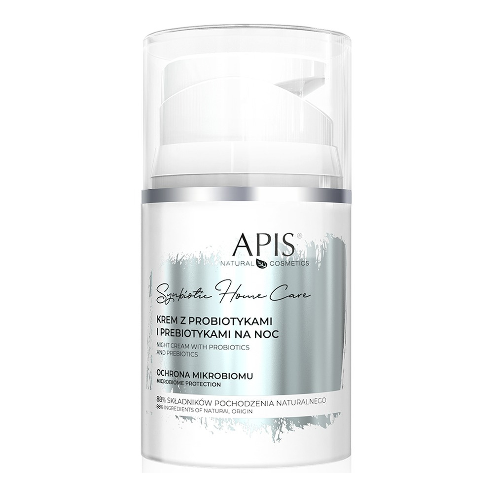 Apis Synbiotic Home Care Krem z Probiotykami i Prebiotykami do Twarzy na Noc 50ml