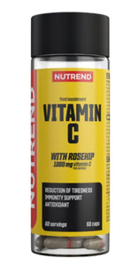 Nutrend Vitamin C with Rosehip for Immunity and Collagen Production 60 Caps