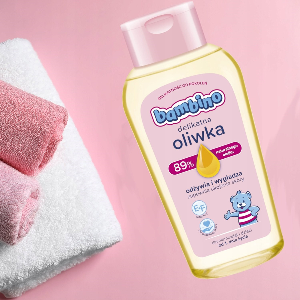 Bambino Delikatna Oliwka dla Niemowląt i Dzieci 150ml