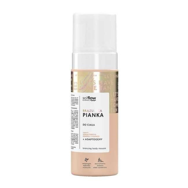 So!Flow Brązująca Naturalna Pianka do Ciała z Adaptogenami 170ml Best Before 27.11.25