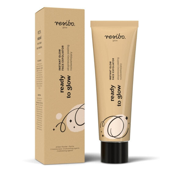 Resibo Ready to Glow Ekspresowy Peeling Rozświetlający 50g