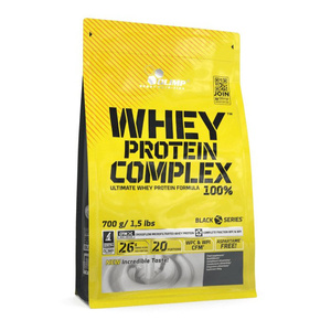 Olimp Nutrition Whey Protein Complex 100% Jagoda Odżywka Białkowa dla Sportowców 700g