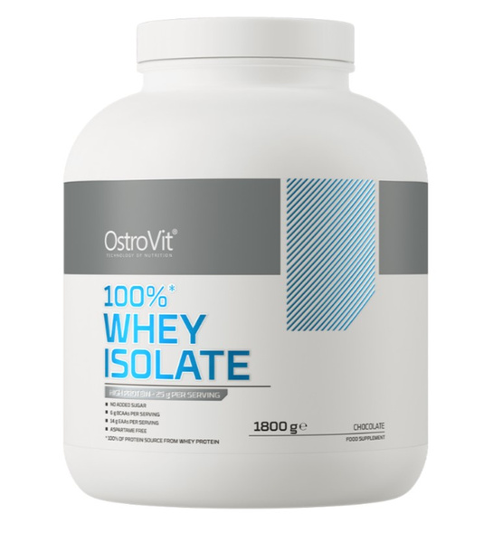 OstroVit 100% Whey Isolate, Chocolate - 1800g