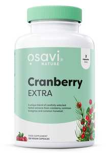 Osavi Cranberry EXTRA Vegan Capsules for Urinary Health 120 Vegan Caps